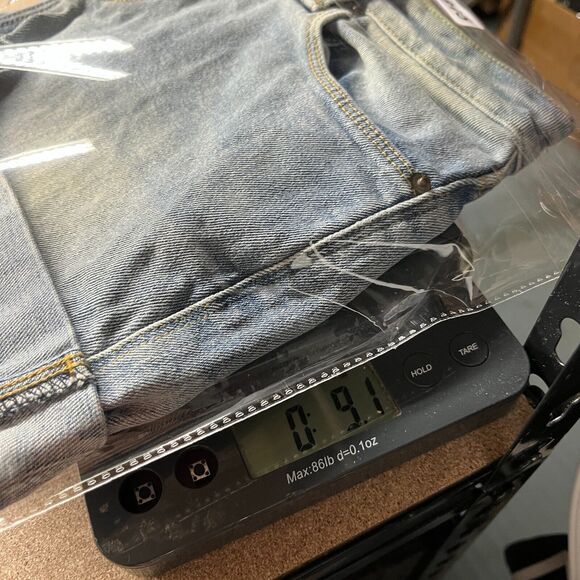 BDG Shorts Womens 26 Jeans Stretch Cut-Off USA Bottoms 3" Denim‎ Biker - Picture 9 of 9